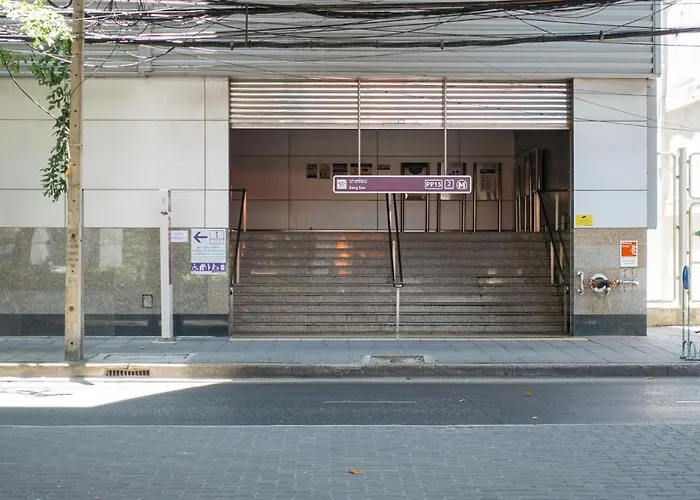 公寓 B2 Large + Comfort Full Kitchen Near Mrt Bangson 曼谷