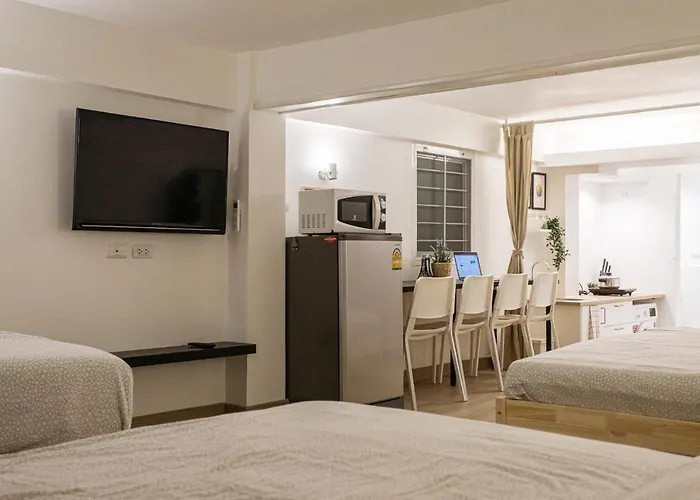 公寓 B2 Large + Comfort Full Kitchen Near Mrt Bangson *